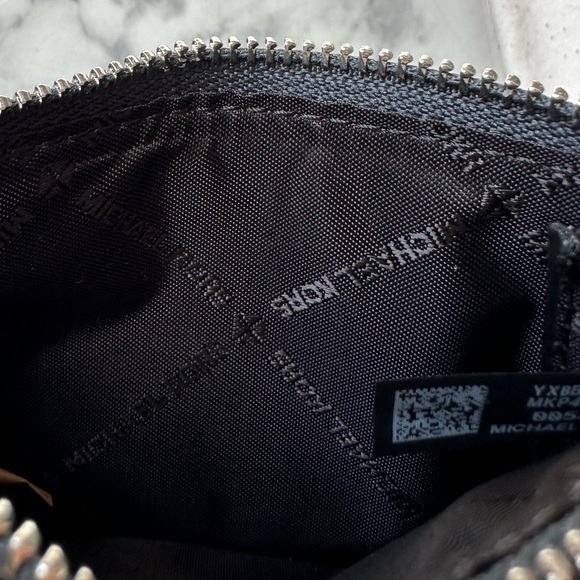 NEW MICHAEL KORS Cooper Slim Pebbled Leather Zip Wallet Card Holder - Picture 10 of 11